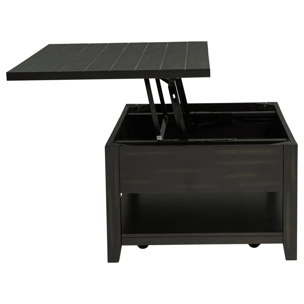 Payne Distressed Java 48-inch Mobile Lift Top Coffee Table by Coaster at Eve Furniture