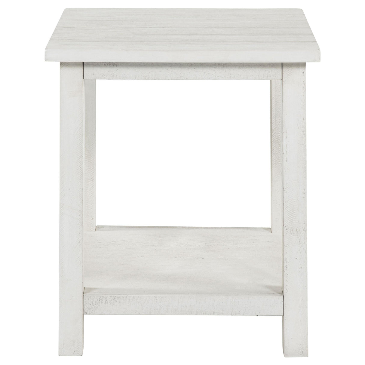 Payne Distressed White 2-Piece Coffee and End Table Set by Coaster at Eve Furniture