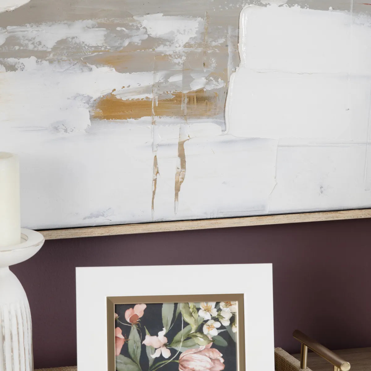 Peacham White/Grey Canvas by Crestview at Eve Furniture