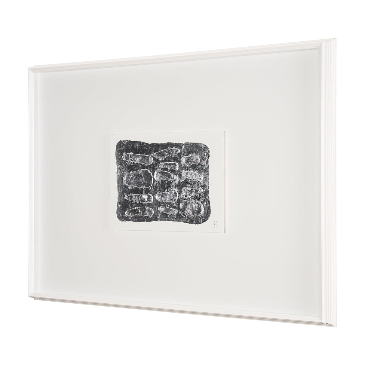Pebble Patch by Studio M a handmade Original Framed Artwork under Glass by Mercana at Eve Furniture