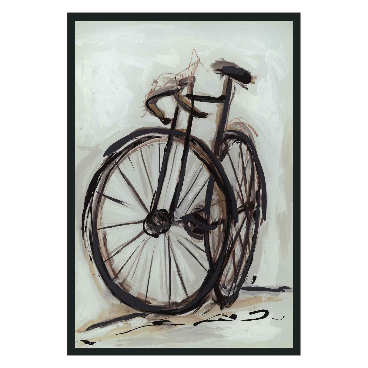 Pedal Black Painting 48x72 by Buddy Whitlock by Classic Home at Eve Furniture