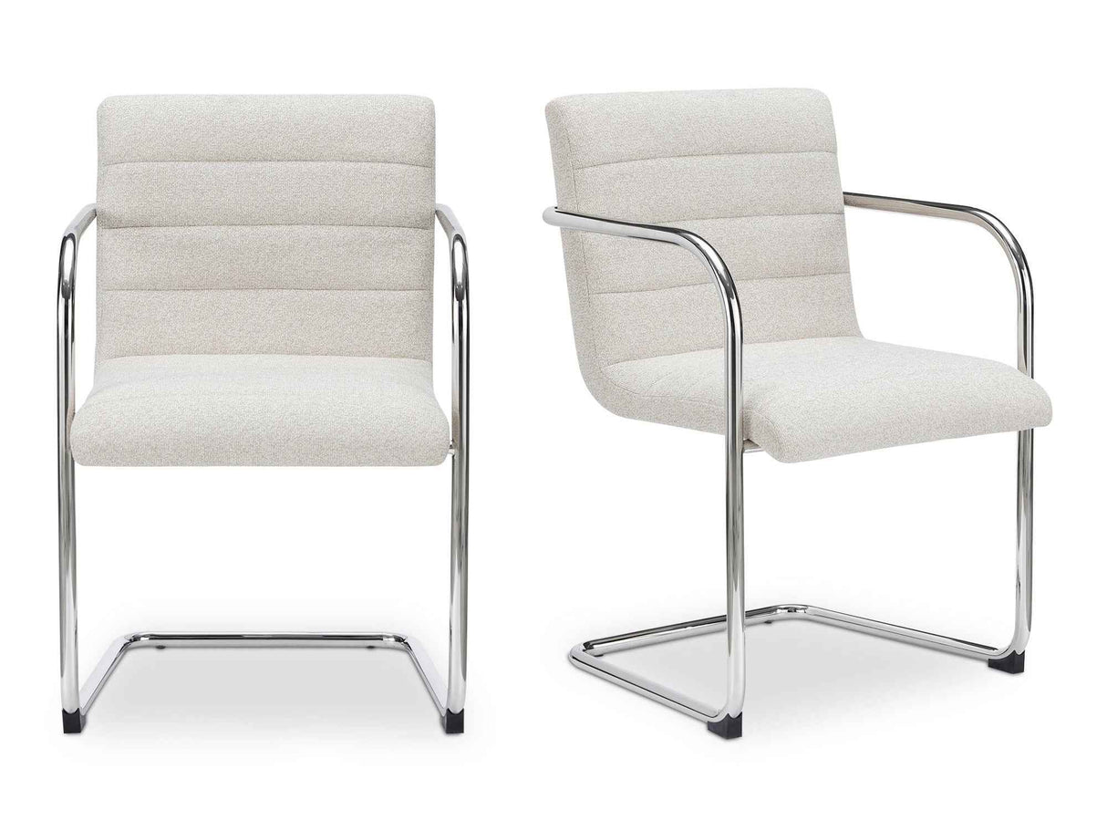 Pedro Beige Dining Chair (Set of 2)