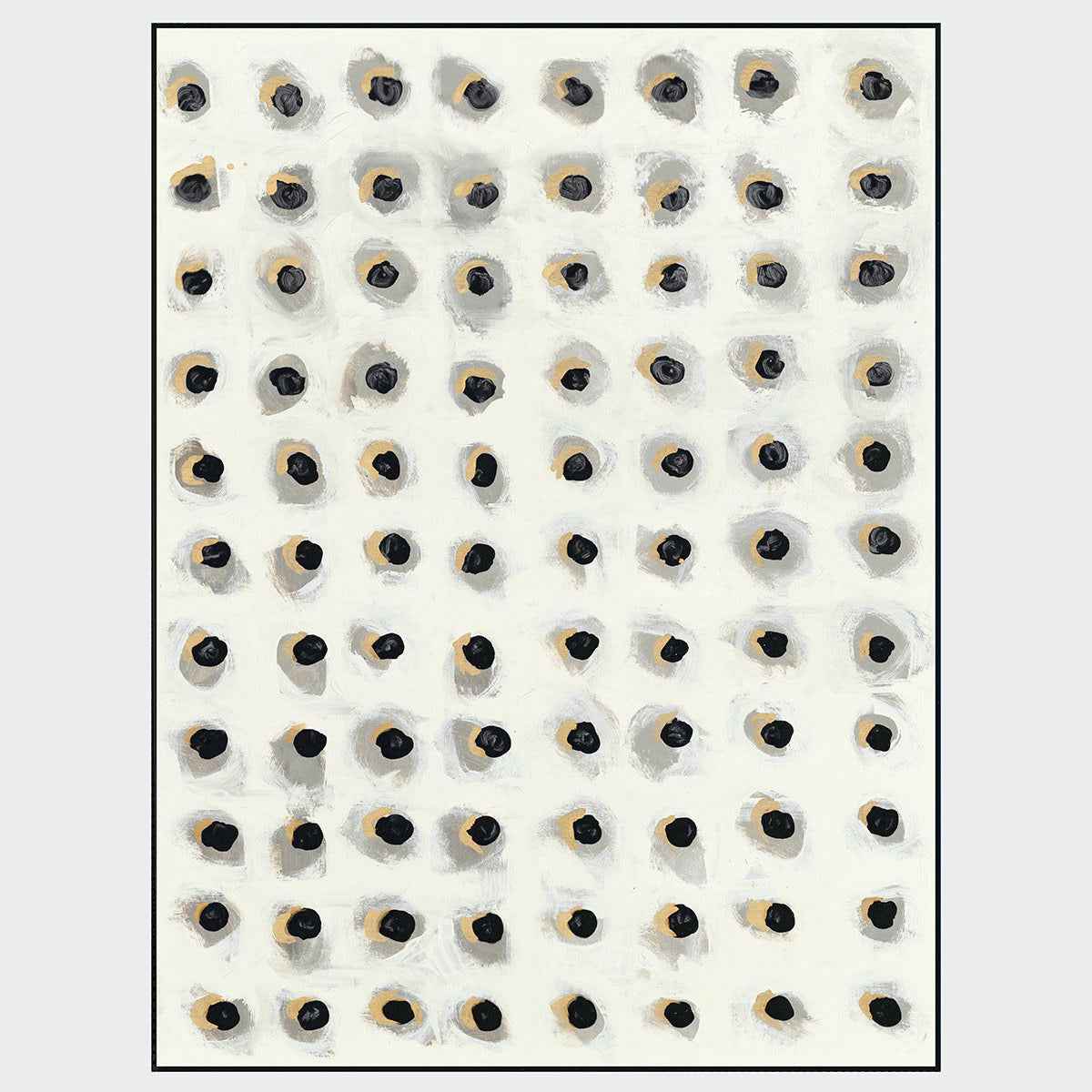 Pele II White 36"x48" Painting Art by Buddy Whitlock by Classic Home at Eve Furniture