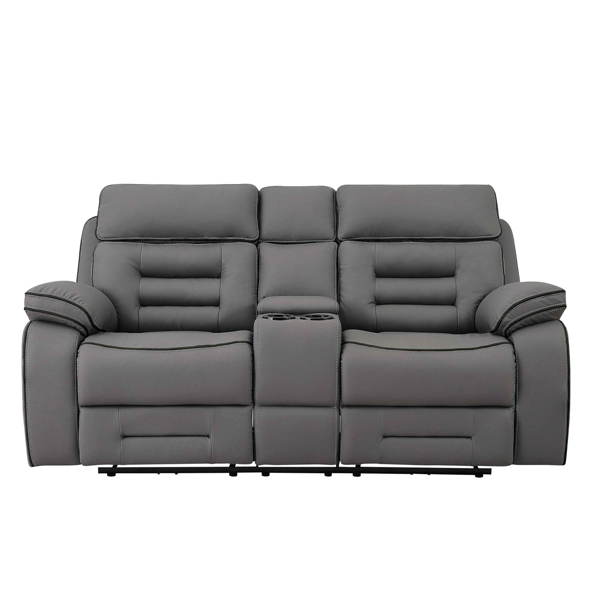 Pelin Gray Power Reclining Loveseat