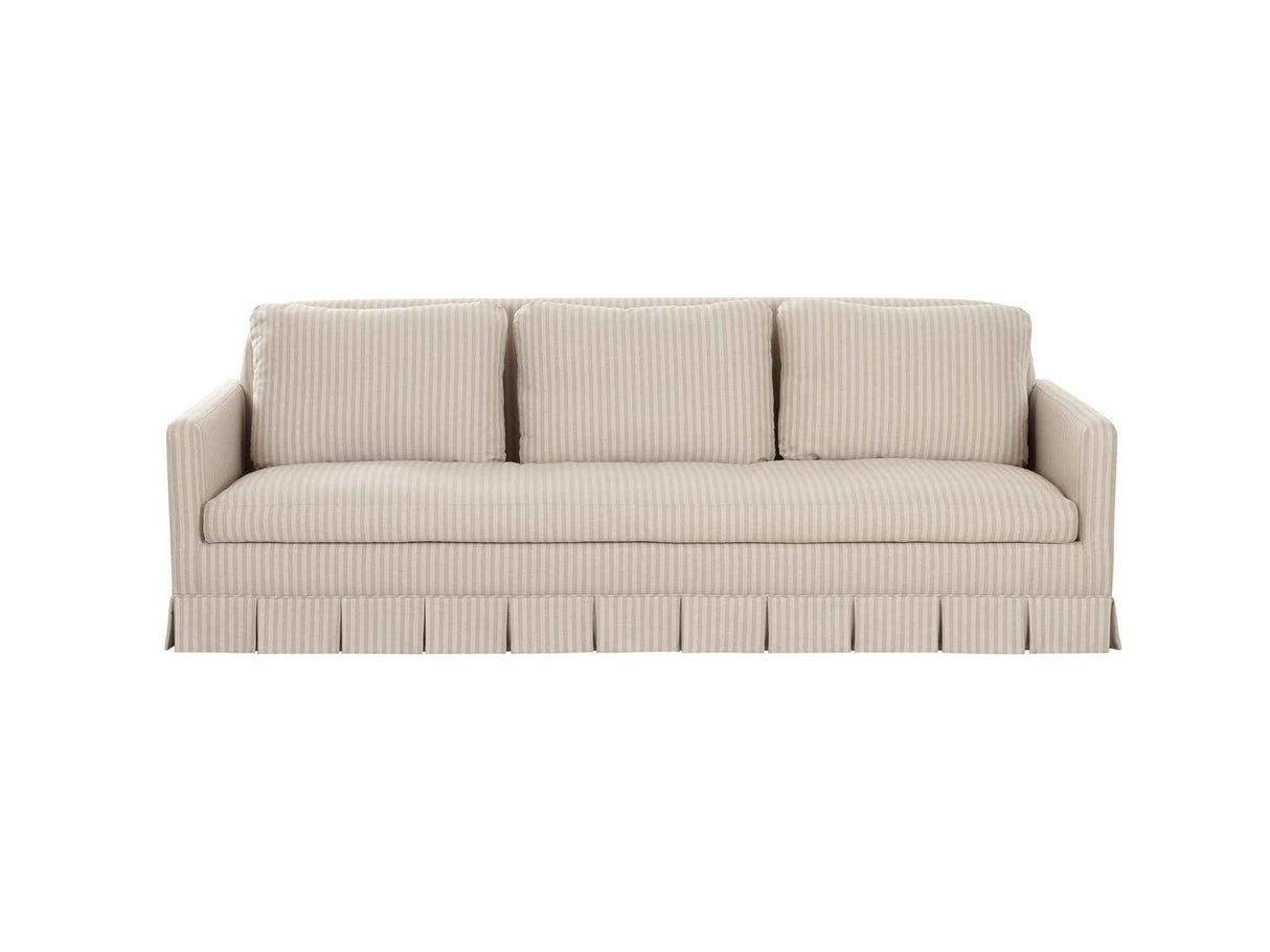 Pellicano Beige Stripe Sofa by Moe's Home at Eve Furniture