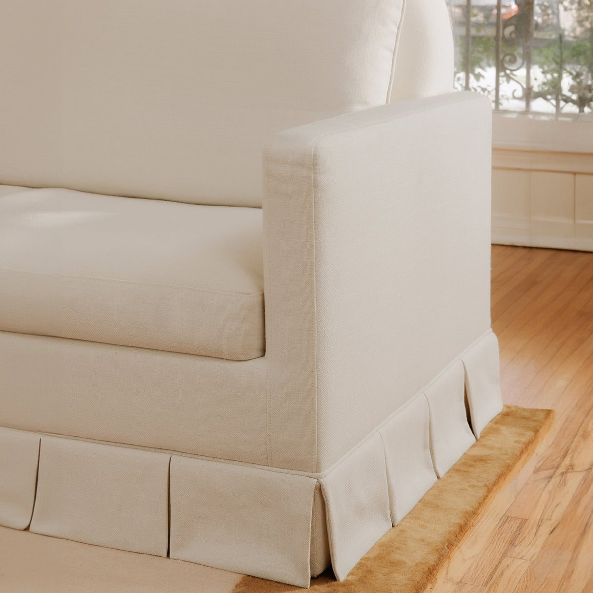 Pellicano Cream Sofa by Moe's Home at Eve Furniture