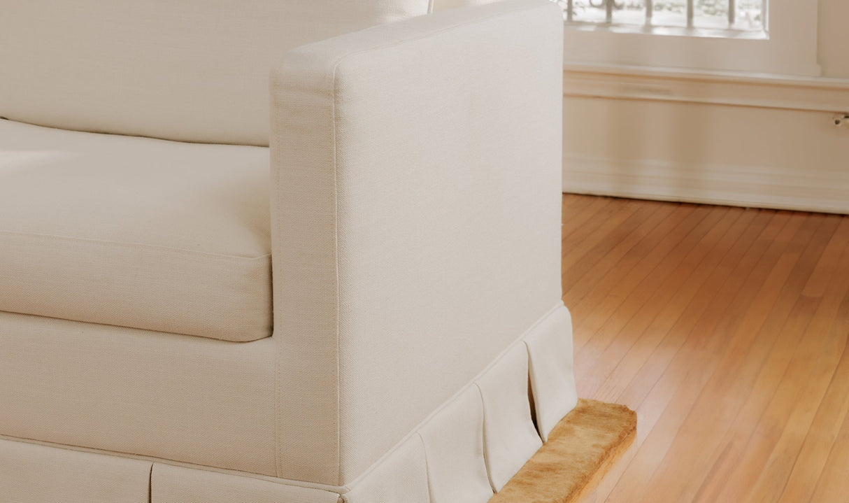 Pellicano Sofa Cream by Moe's Home at Eve Furniture