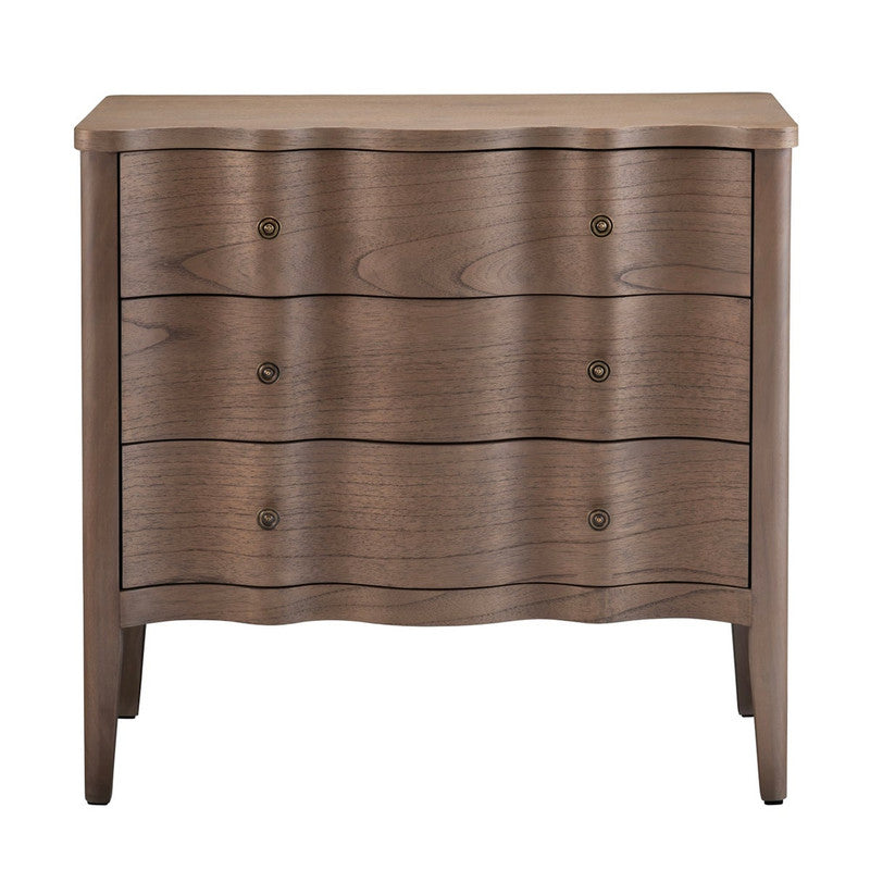 Pembroke Brown Three-Drawer Chest by Crestview at Eve Furniture