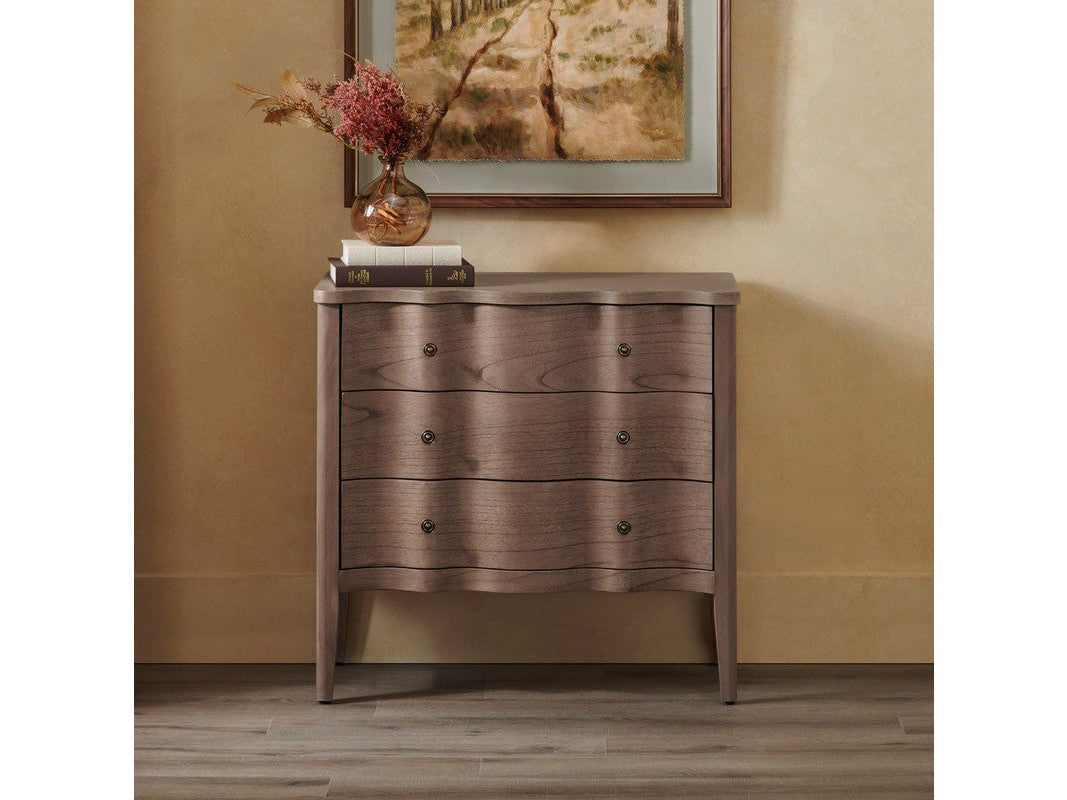 Pembroke Brown Three-Drawer Chest by Crestview at Eve Furniture