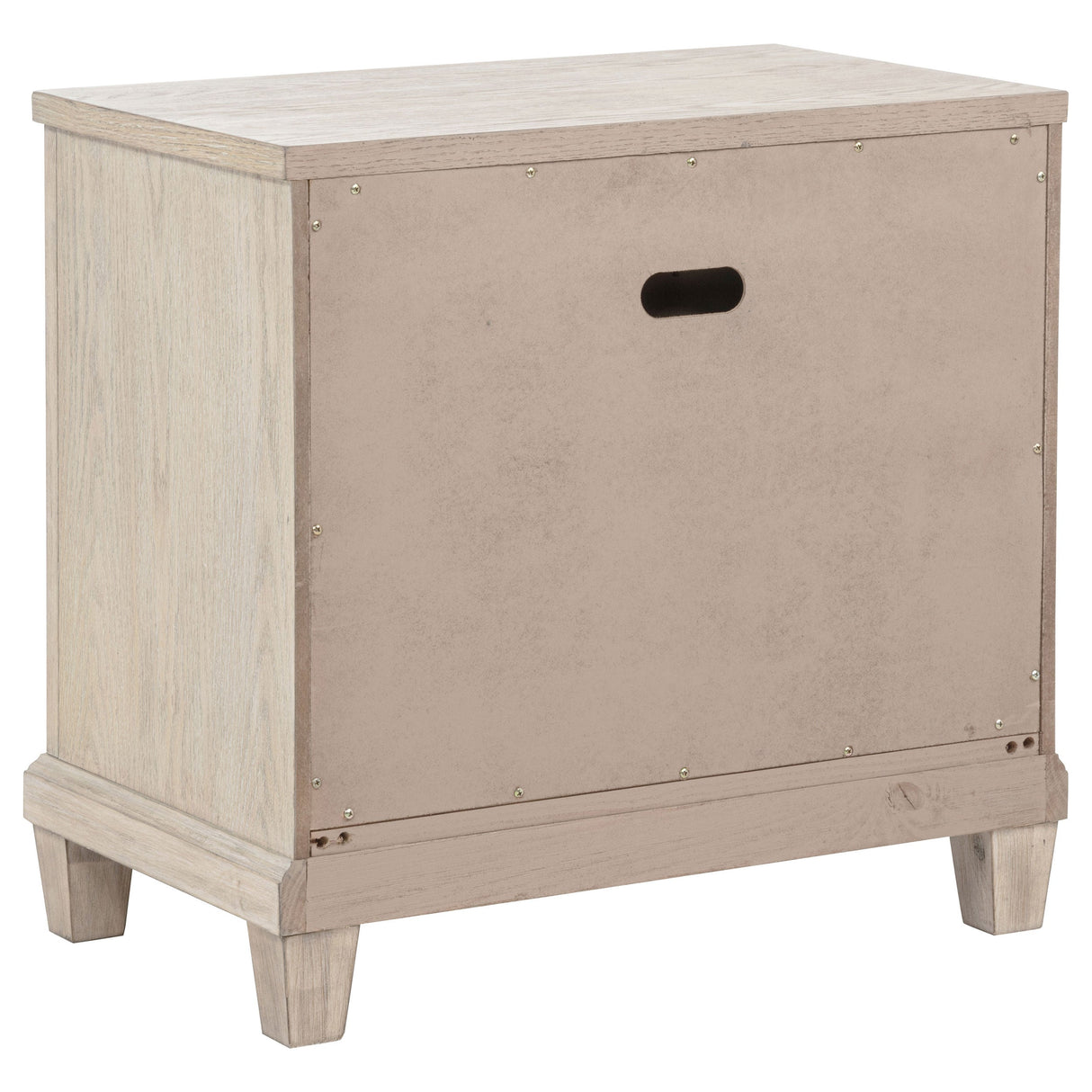 Pembroke Washed Oak 2-drawer Nightstand Bedside Table by Coaster at Eve Furniture