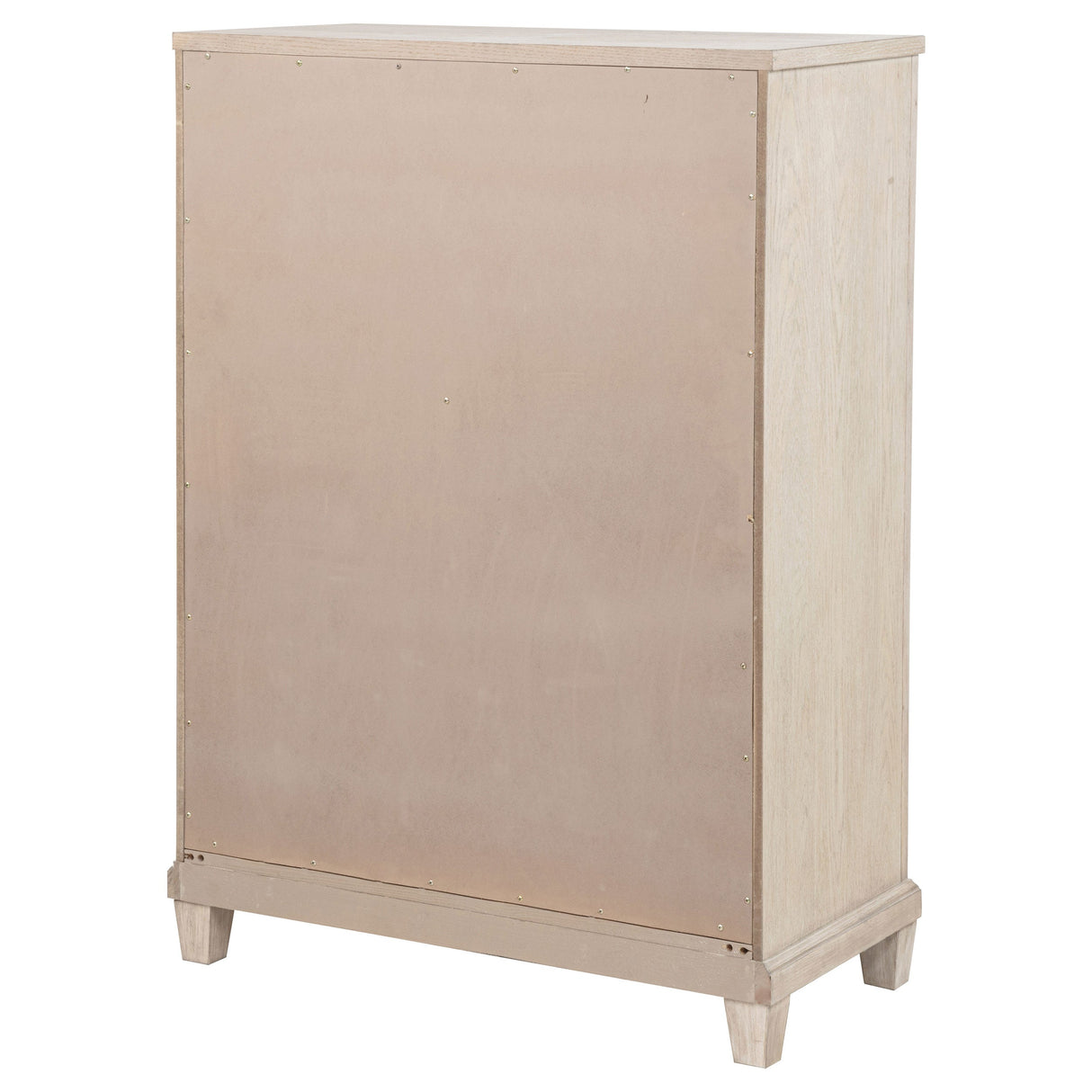 Pembroke Washed Oak 5-drawer Chest of Drawers by Coaster at Eve Furniture