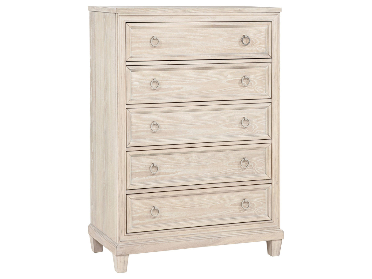 Pembroke Washed Oak 5-drawer Chest of Drawers by Coaster at Eve Furniture