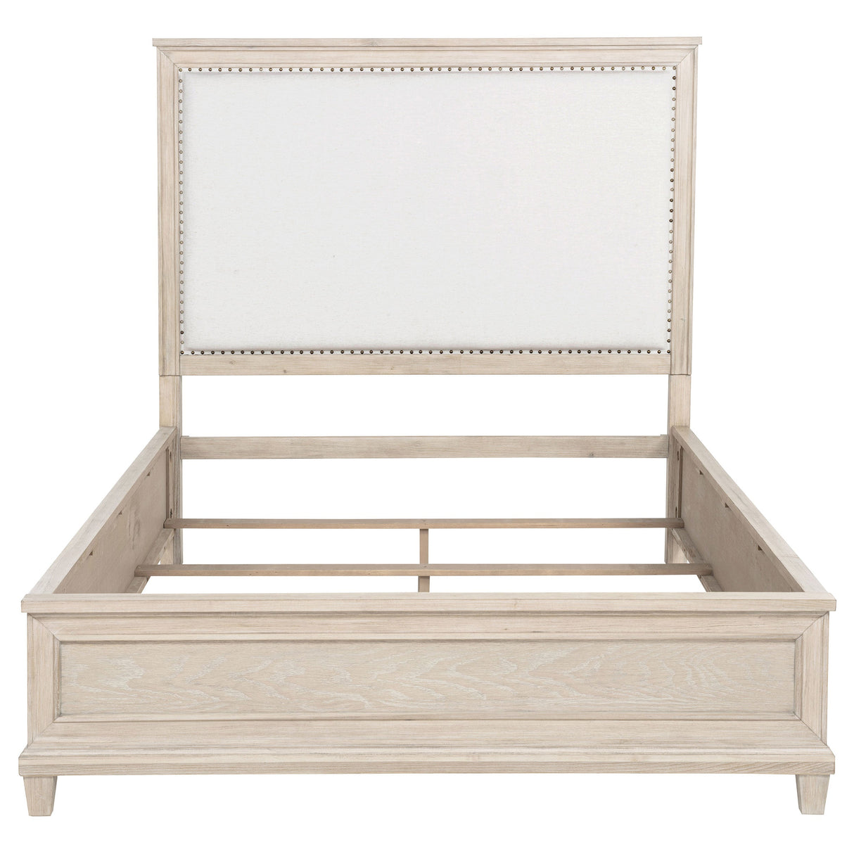 Pembroke Washed Oak 66-inch Queen Panel Bed by Coaster at Eve Furniture