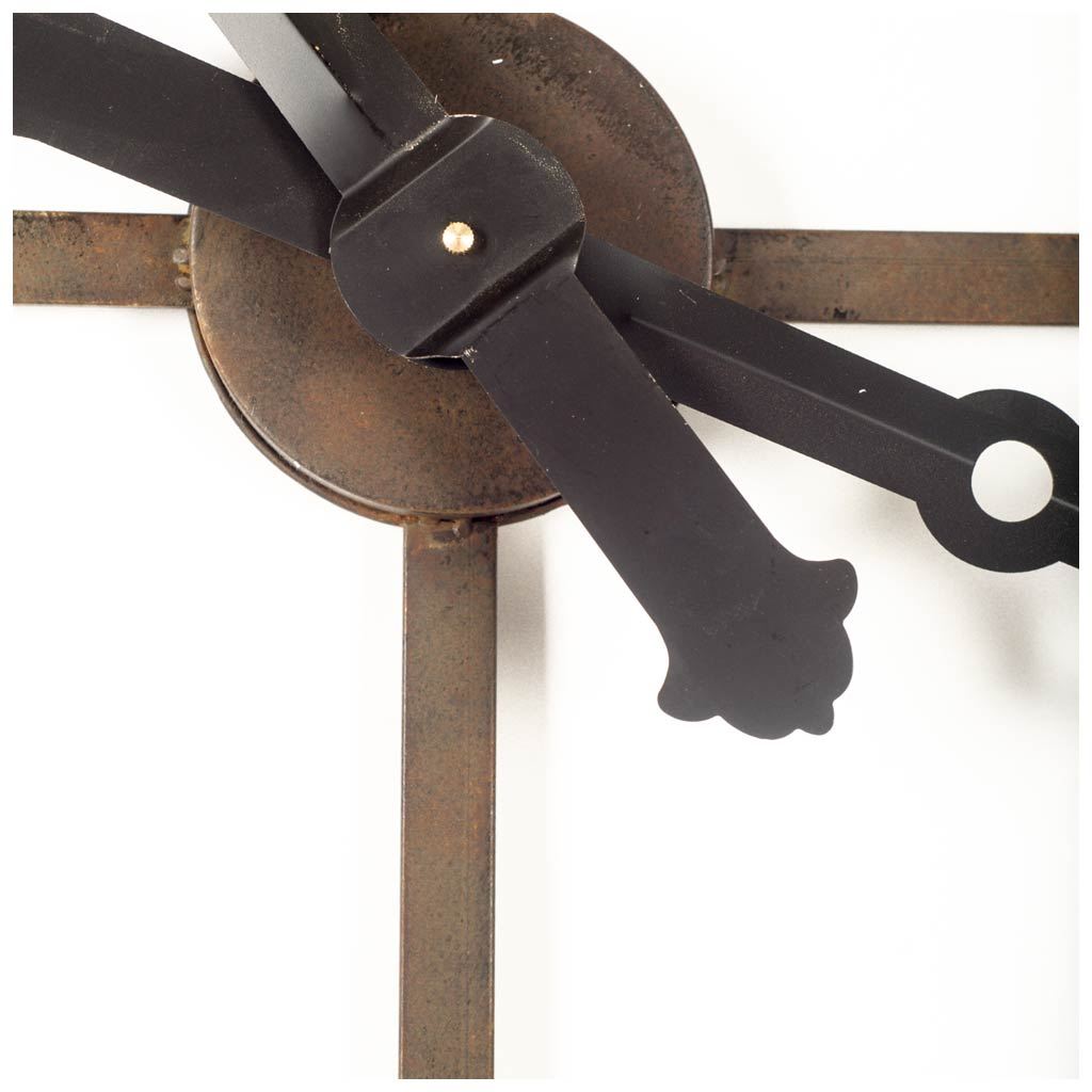 Pender Round Giant Oversized Industrial Wall Clock by Mercana at Eve Furniture