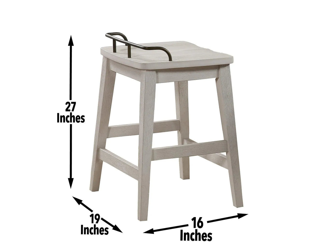 Pendleton 24″ Backless Counter Stool by Steve Silver at Eve Furniture
