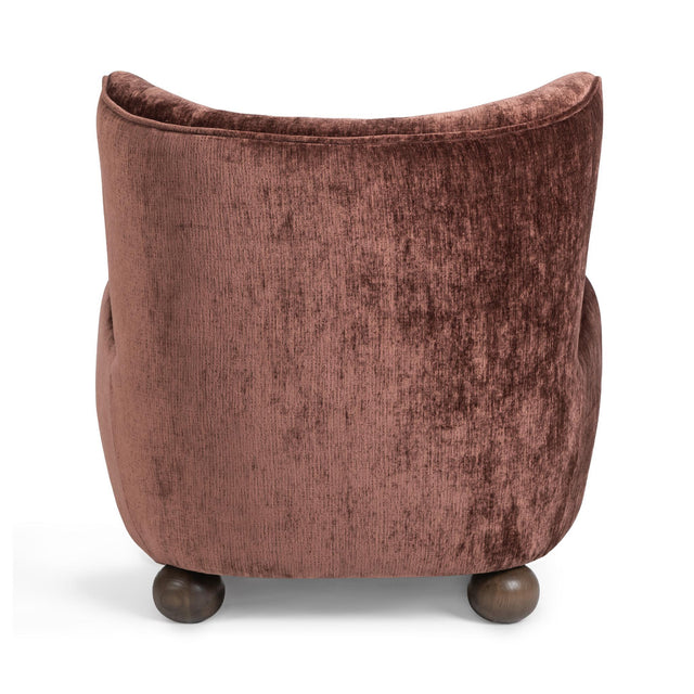 Penelope Midnight Fig Accent Chair