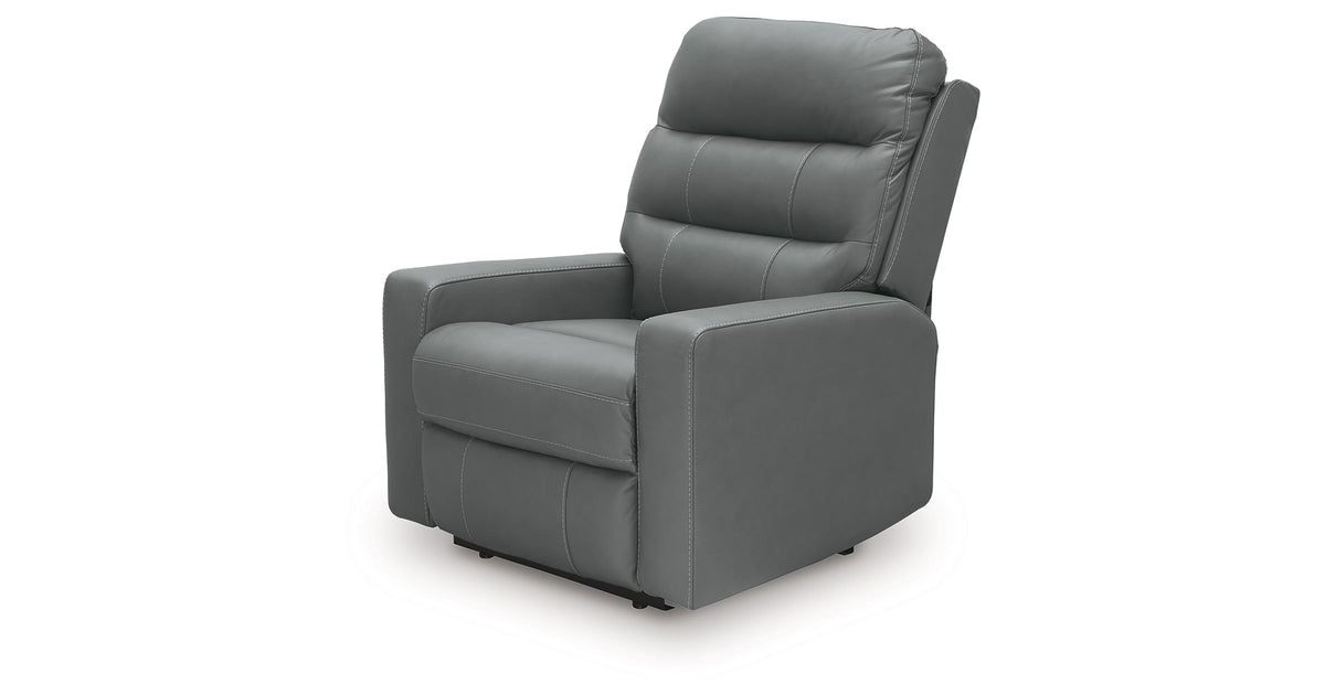 Pennacle Pier Tideon Power Recliner by Ashley at Eve Furniture