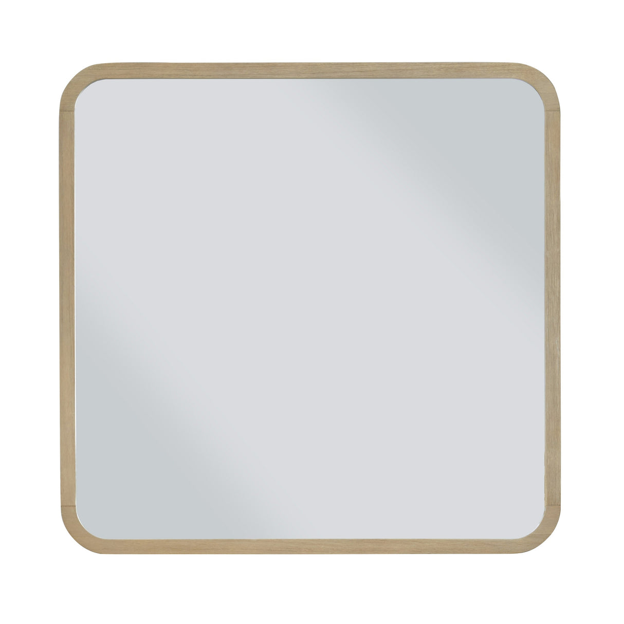 Penny Beveled Glass Wall or Dresser Mirror in Buff Cream by Modus Furniture at Eve Furniture