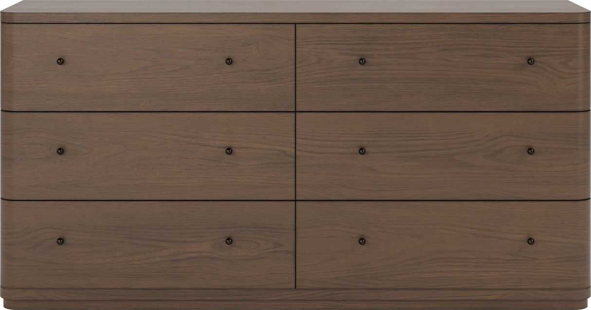 Penny Chocolate Mousse Dresser by Modus Furniture at Eve Furniture