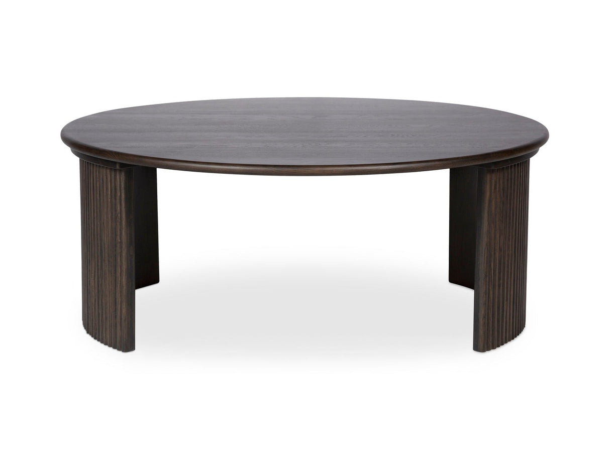 Penny Dark Brown Large Coffee Table by MOES at Eve Furniture