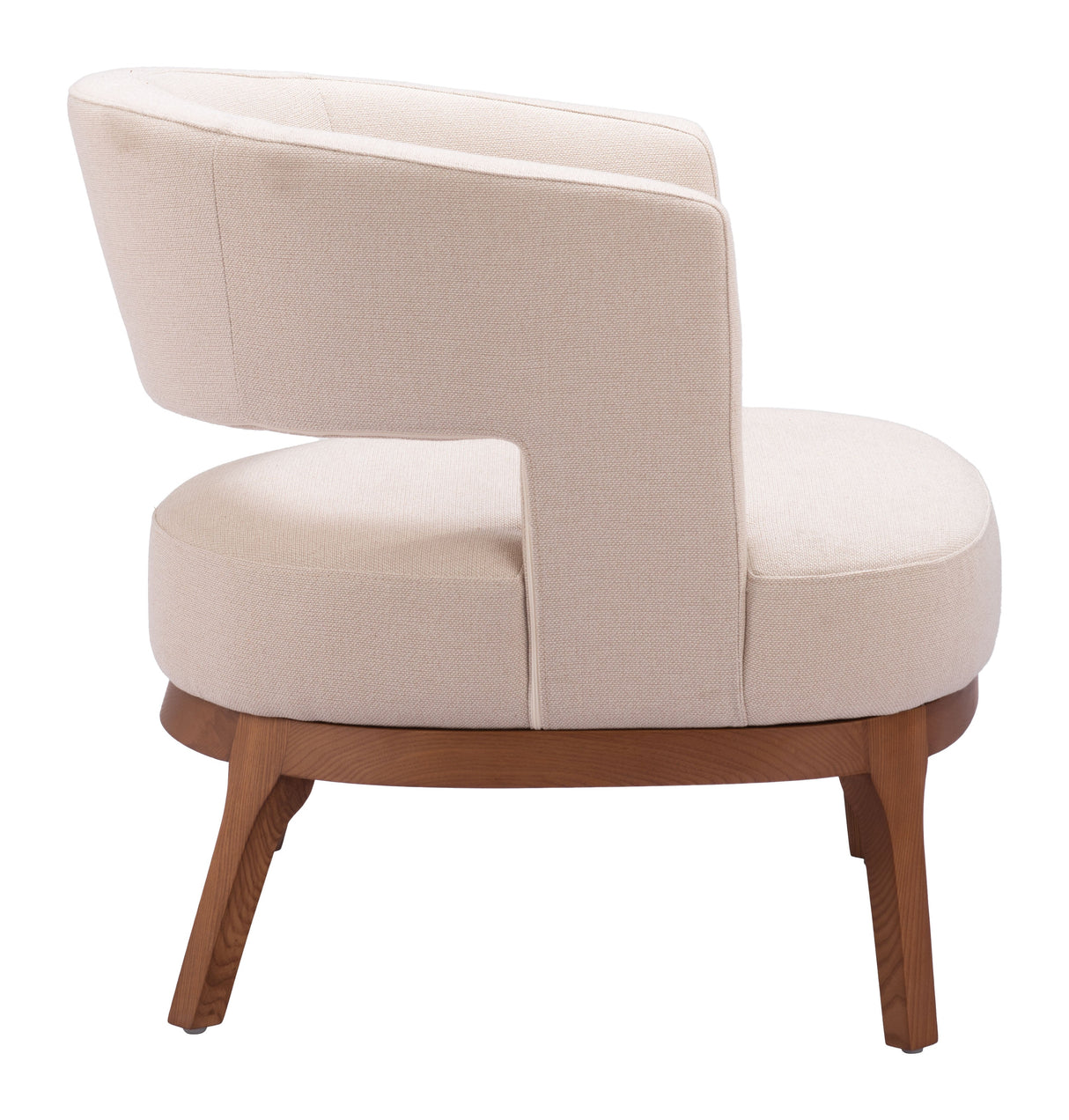 Penryn Beige Accent Chair by Zuomod at Eve Furniture