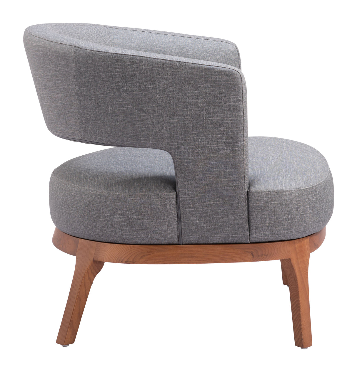 Penryn Slate Gray Accent Chair by Zuomod at Eve Furniture