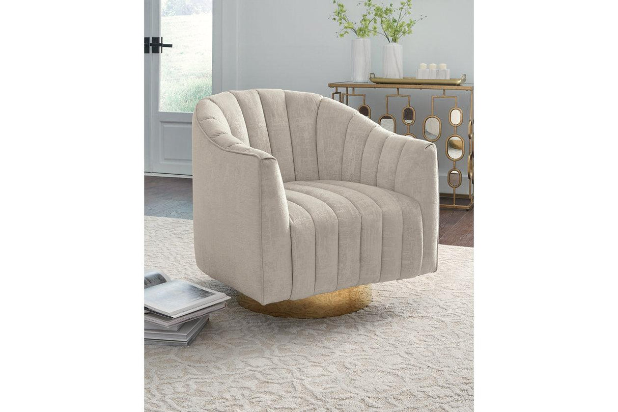 Penzlin Pearl Accent Chair by Ashley at Eve Furniture