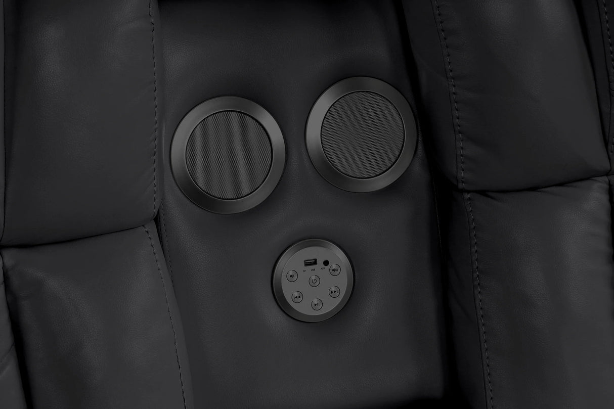 Peonia Gray Reclining Sectional by Happy Homes at Eve Furniture