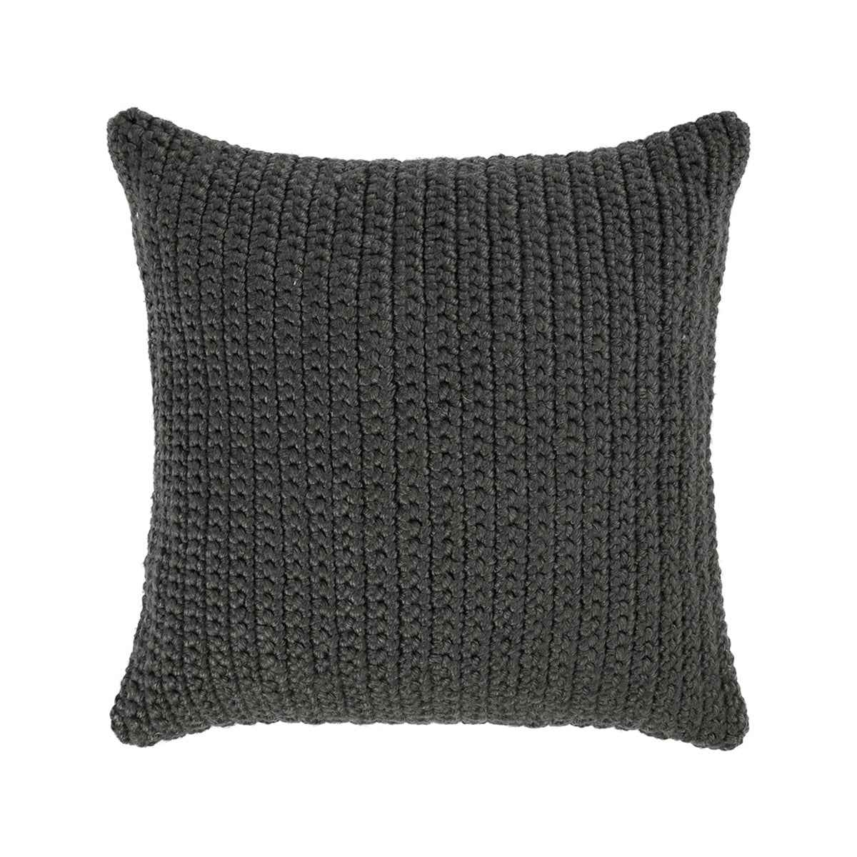 Performance Prism Dark Gray Throw Pillow (Set of 2) by Classic Home at Eve Furniture