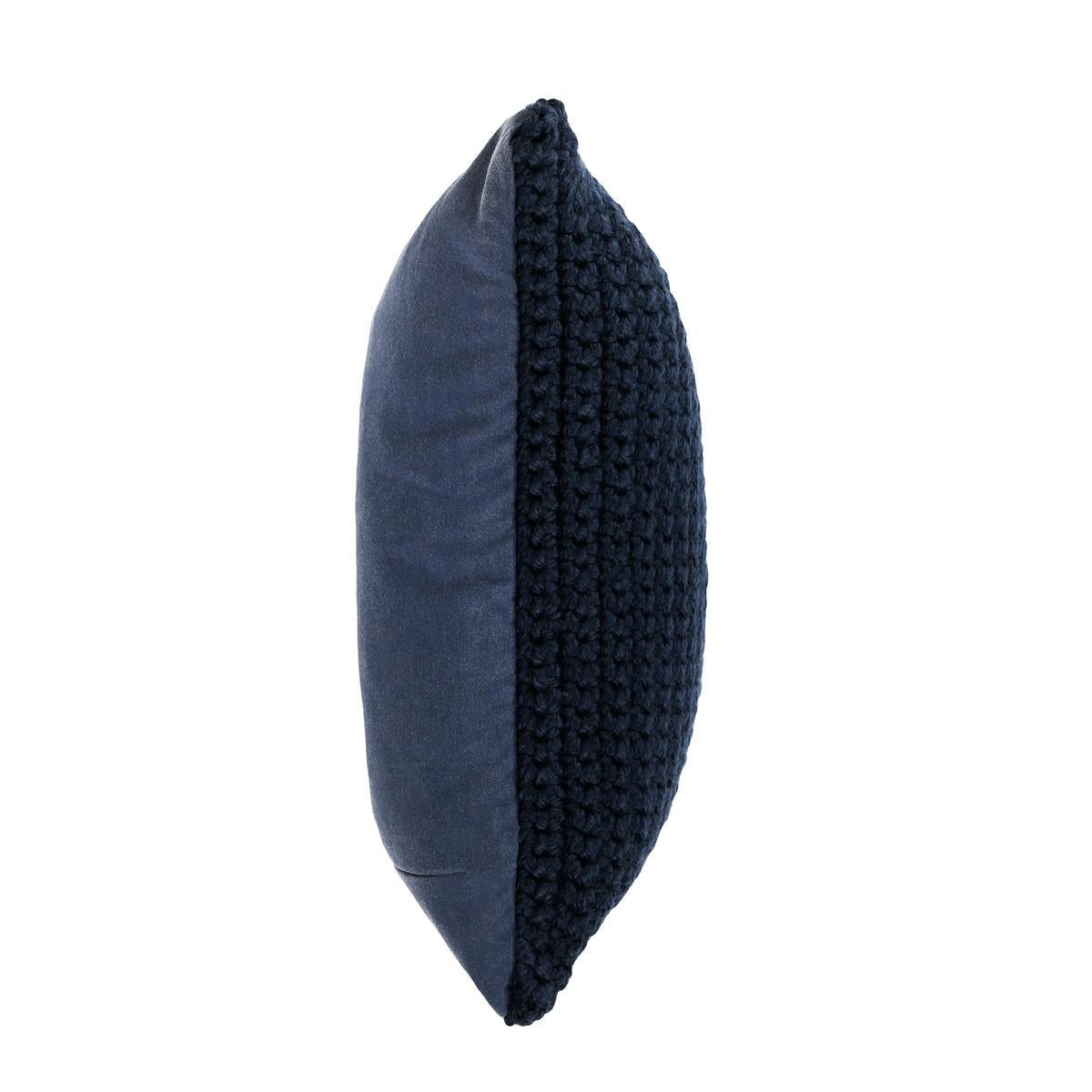 Performance Prism Navy Blue Multiple Sizes Throw Pillow (Set of 2) by Classic Home at Eve Furniture