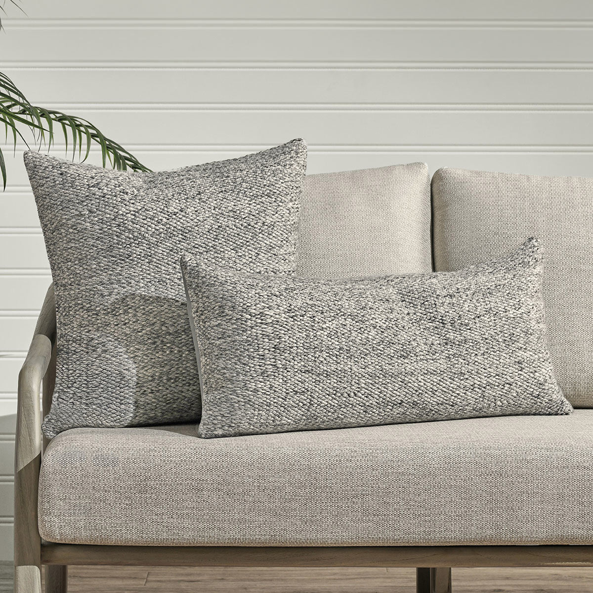 Performance Stella Gray Multi Size Outdoor Throw Pillow (Set of 2) by Classic Home at Eve Furniture