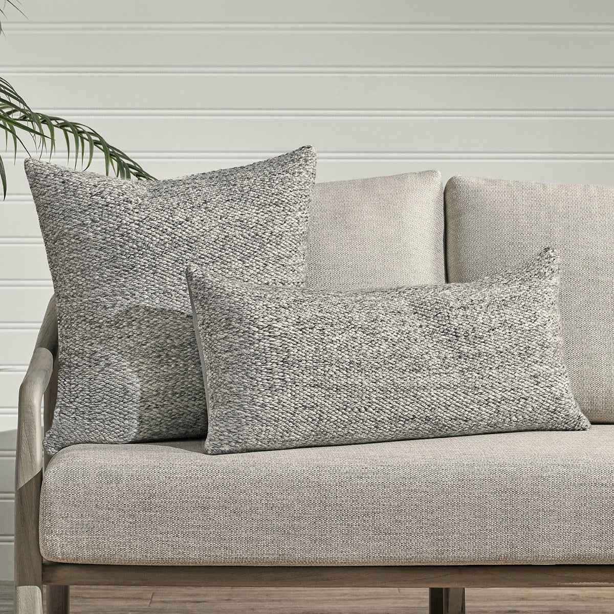 Performance Stella Gray Multi Size Outdoor Throw Pillow (Set of 2) by Classic Home at Eve Furniture