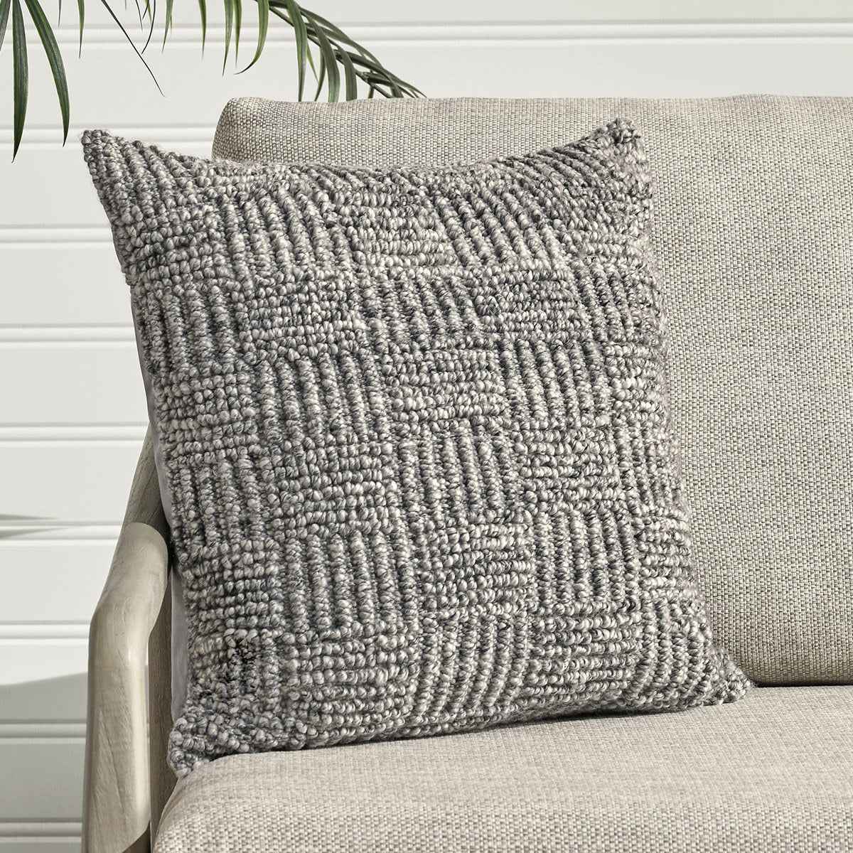 Performance Vico Gray Multi Size Throw Pillow (Set of 2) by Classic Home at Eve Furniture