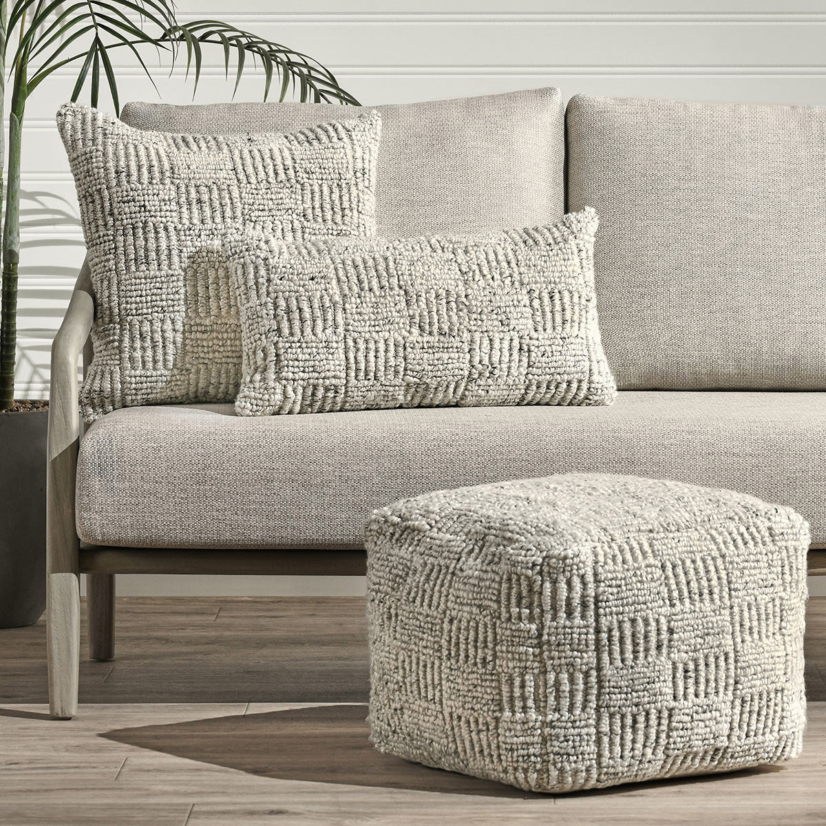 Performance Vico Ivory Multi Multi Size Throw Pillow (Set of 2) by Classic Home at Eve Furniture