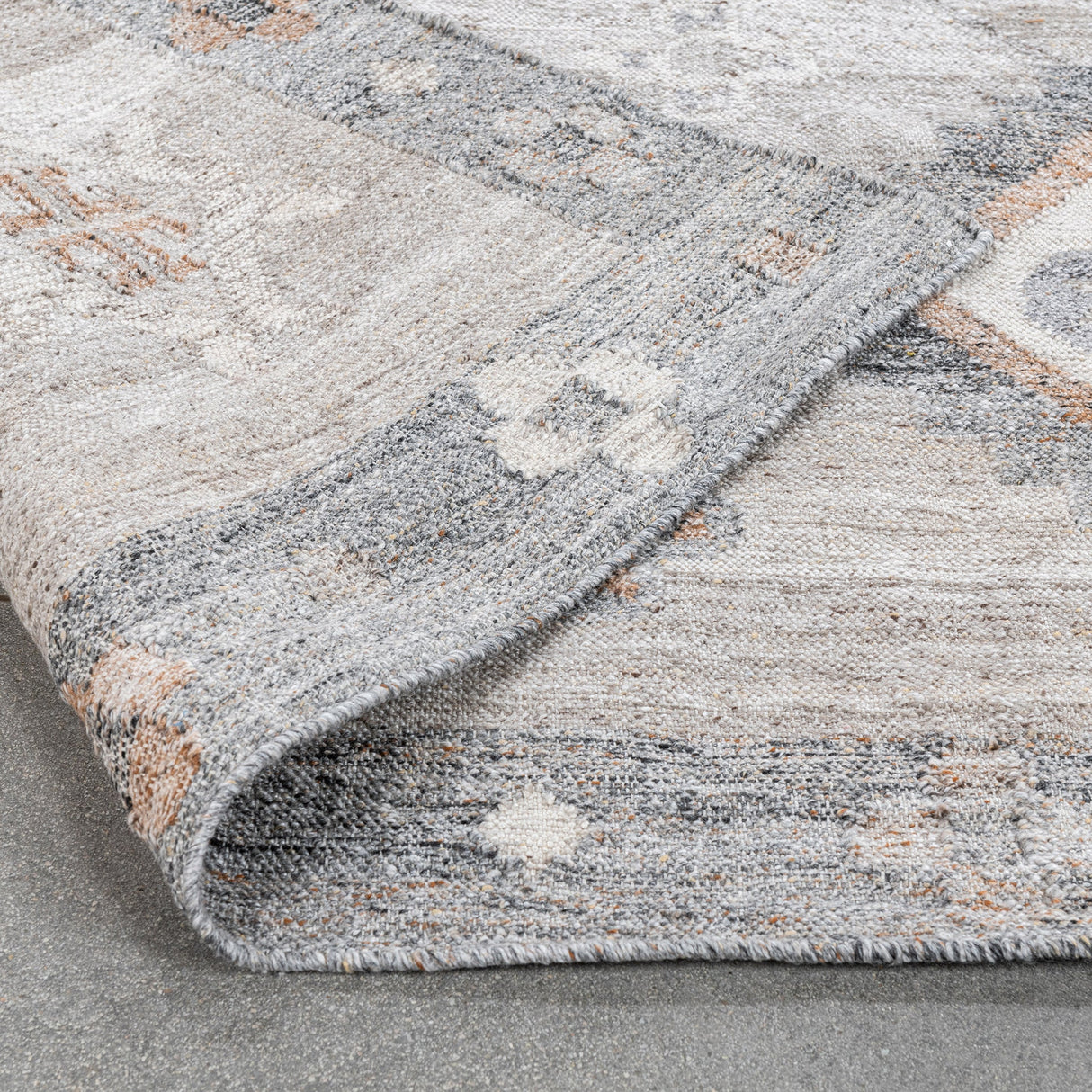 Performance YM Lukens Gray Multi Rug by Classic Home at Eve Furniture