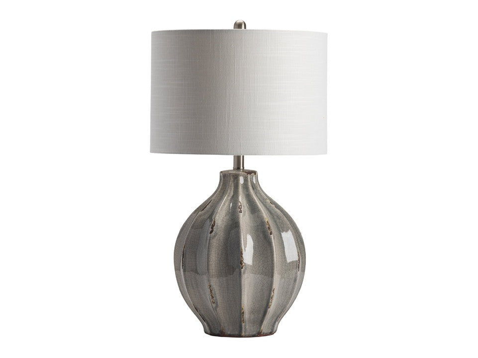 Perry Grey Table Lamp by Crestview at Eve Furniture