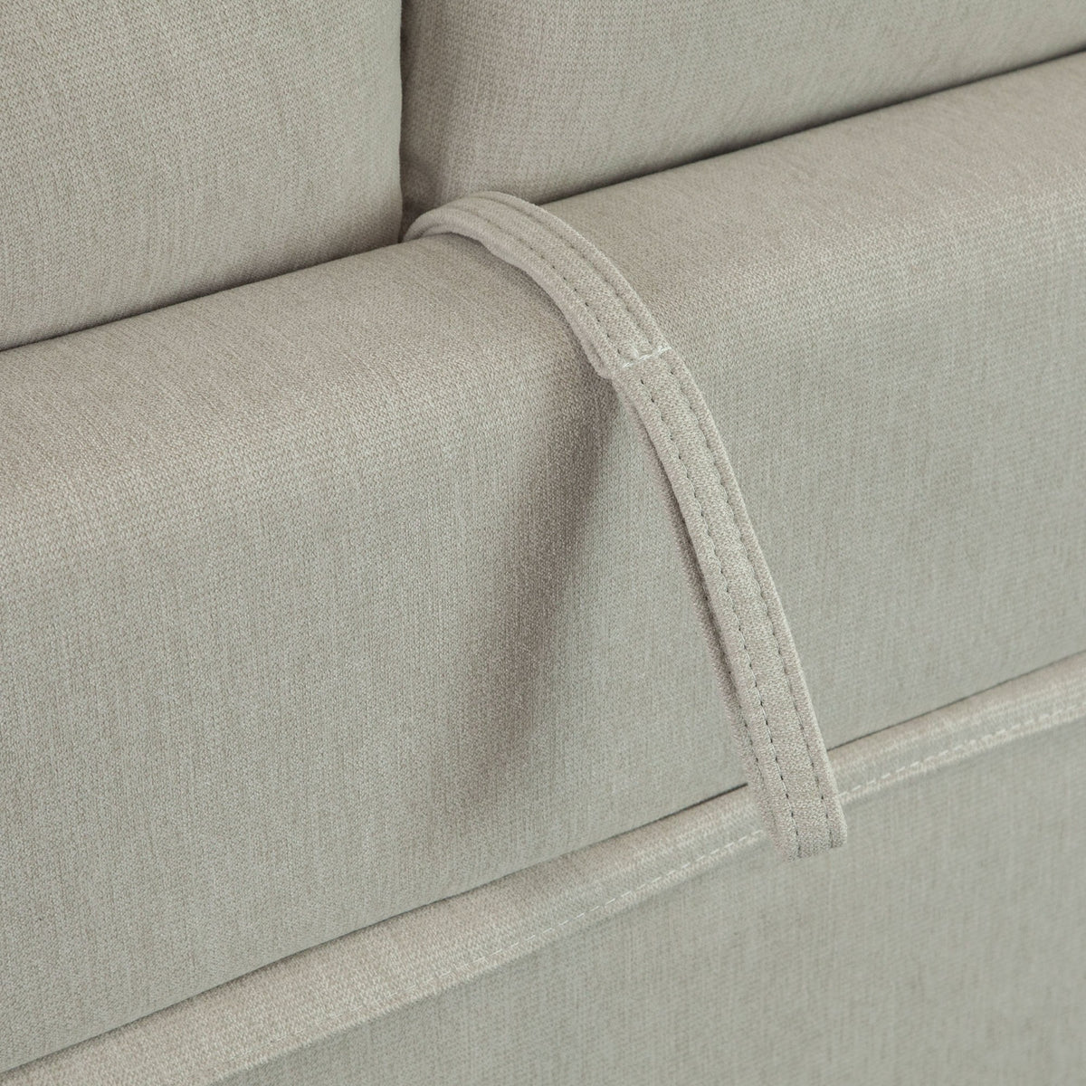 Perry Light Grey Fabric Sleeper Sofa