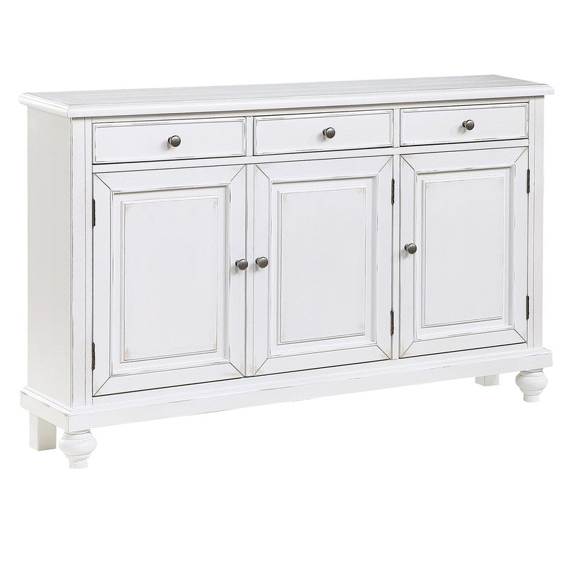 Perry White Sideboard by Crestview at Eve Furniture