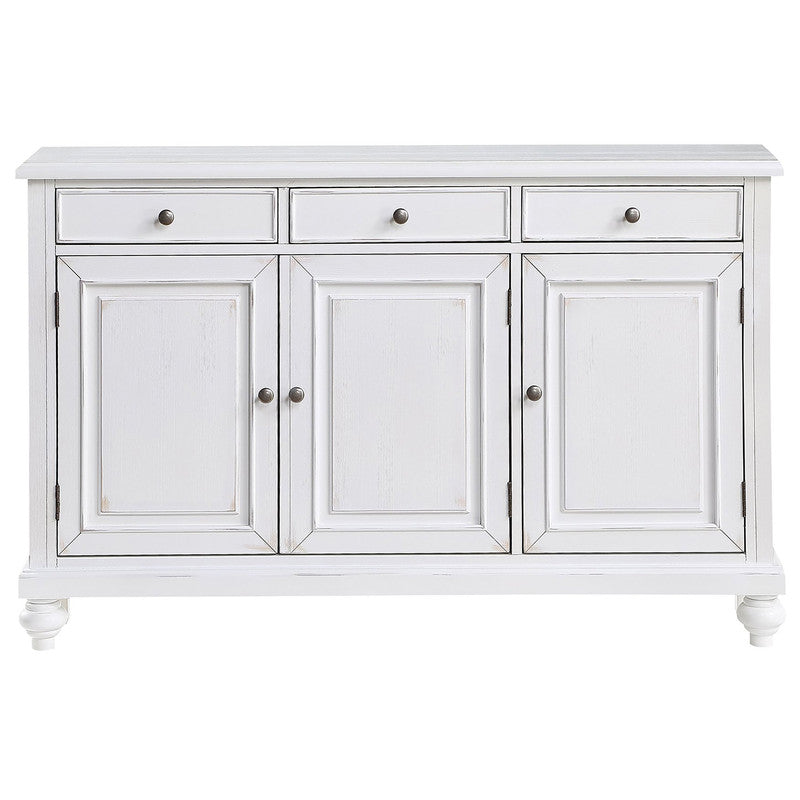 Perry White Sideboard by Crestview at Eve Furniture