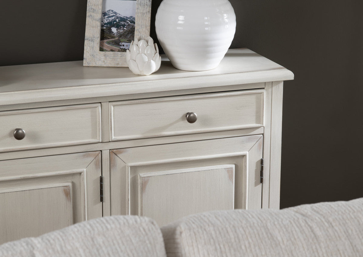 Perry White Sideboard by Crestview at Eve Furniture