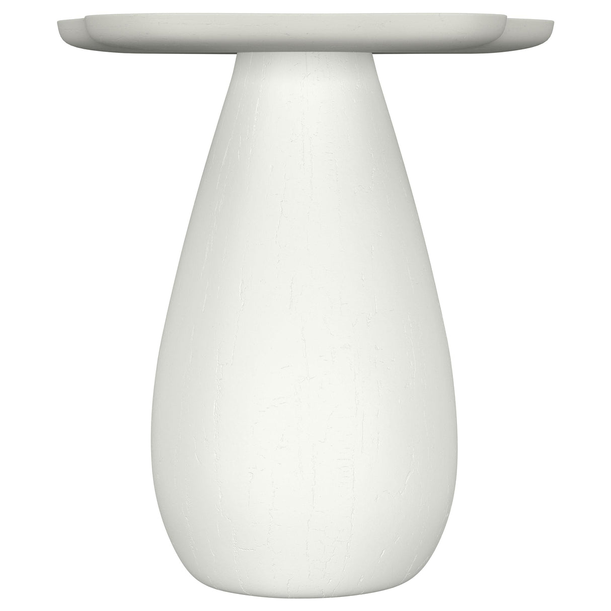 Perth Off White Cloud Shaped Top Side Table by Coaster at Eve Furniture