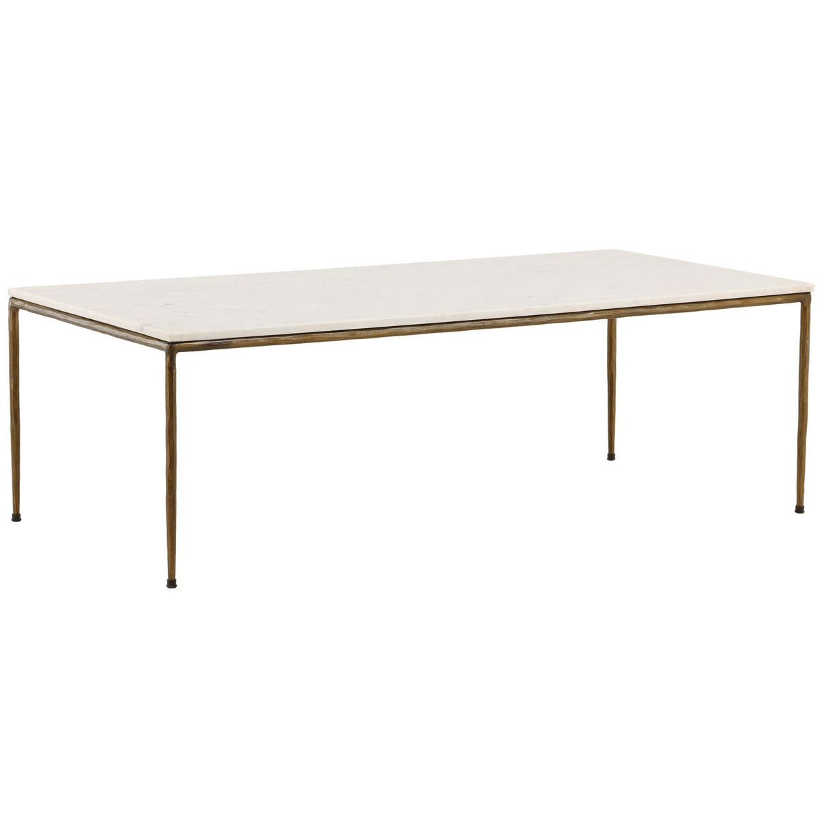 Perugia Coffee Table, White by Dovetail at Eve Furniture