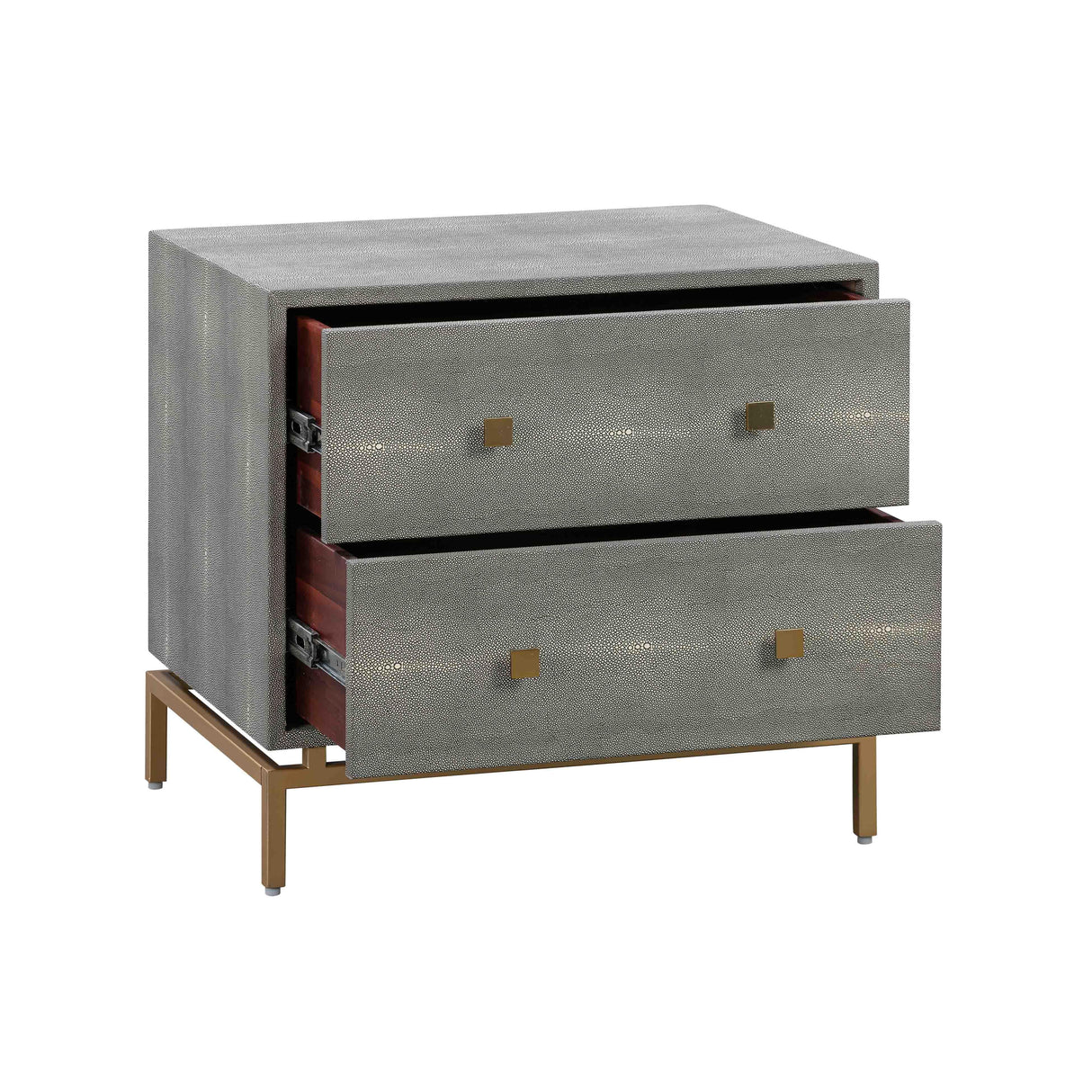 Pesce Shagreen Nightstand by TOV Furniture at Eve Furniture
