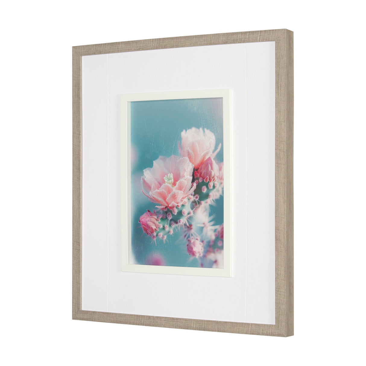 Petal Paradise - Bloom by Philippe Hugonnard a Hand Embellished Framed Photo Art Print Matted under by Mercana at Eve Furniture