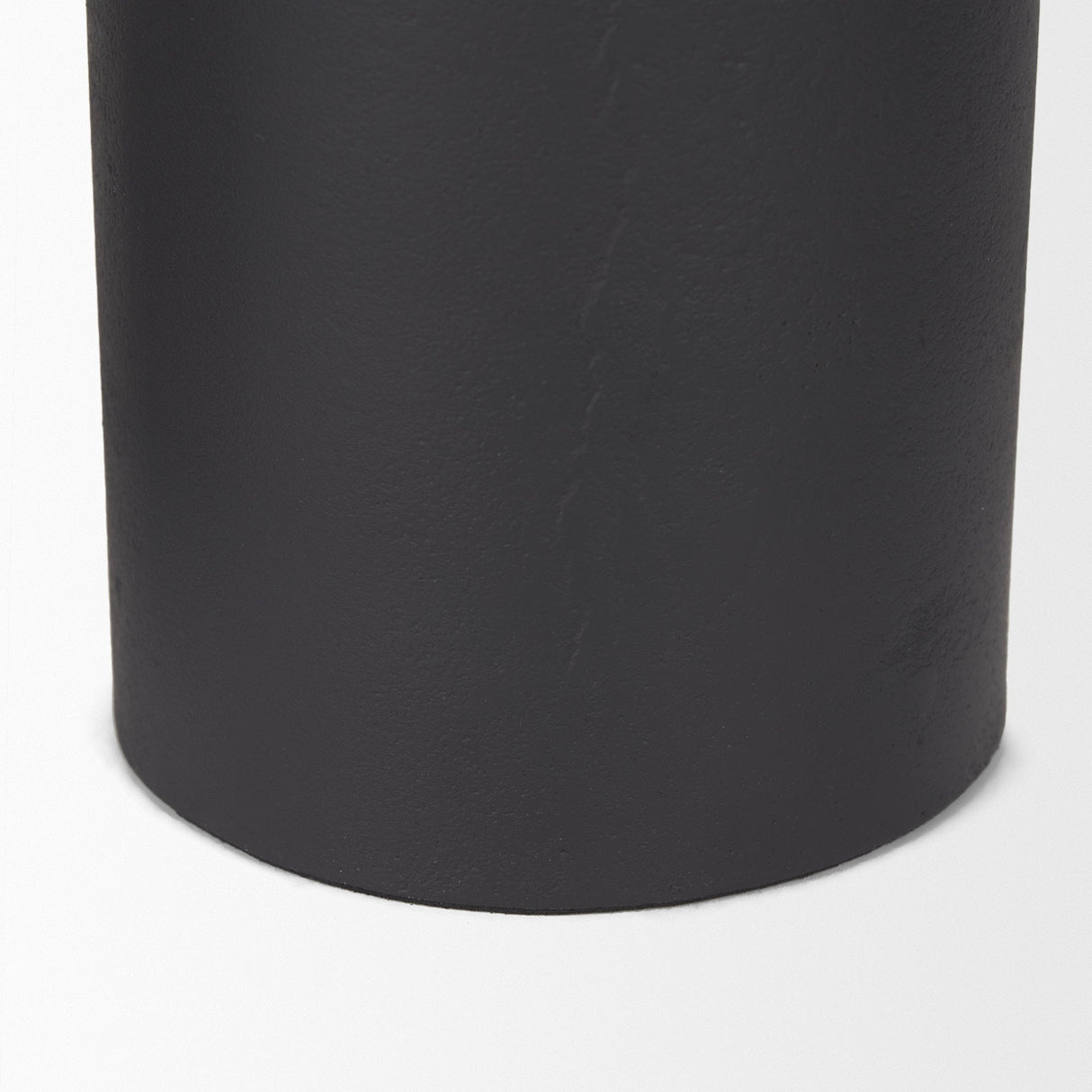 Petria Matte Black Textured Metal Taper Candle Holders by Mercana at Eve Furniture