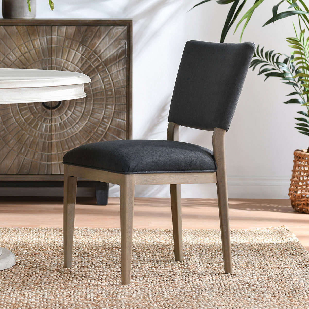 Phillip Dining Chair Set of 2 - Gray by Classic Home at Eve Furniture