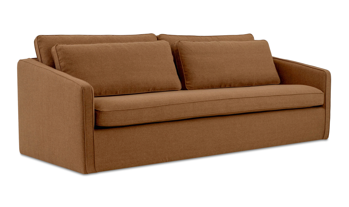 Phoebe Sofa Rust by Moe's Home at Eve Furniture