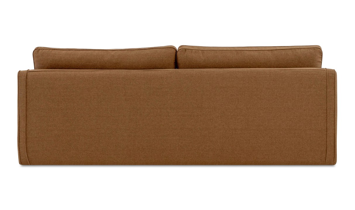 Phoebe Sofa Rust by Moe's Home at Eve Furniture