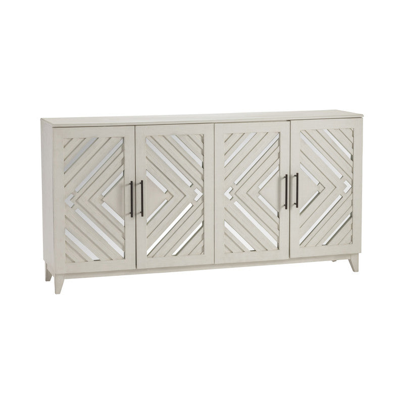 Phoebe White Sideboard by Crestview at Eve Furniture