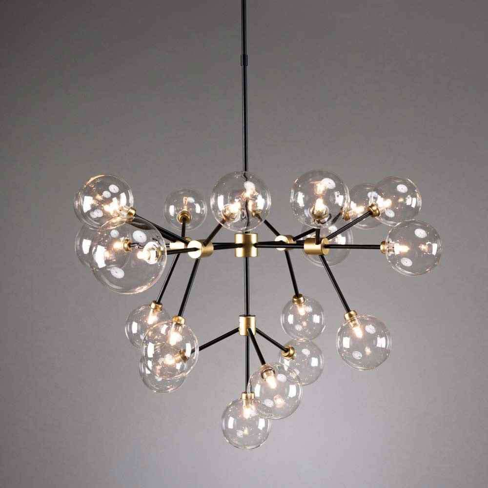 Phoenix Clear Chandelier by Classic Home at Eve Furniture
